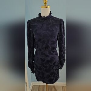 SALONI Navy Blue Dress